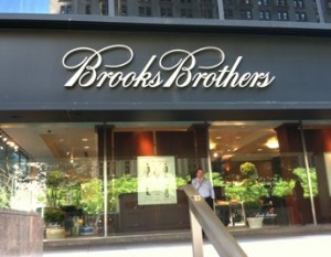 brook brothers store near Wall STreet